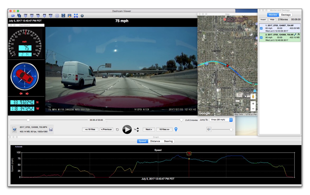 download the last version for apple Dashcam Viewer Plus 3.9.2